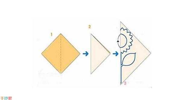 如何剪出太阳花（如何剪出太阳花的图片）-图1